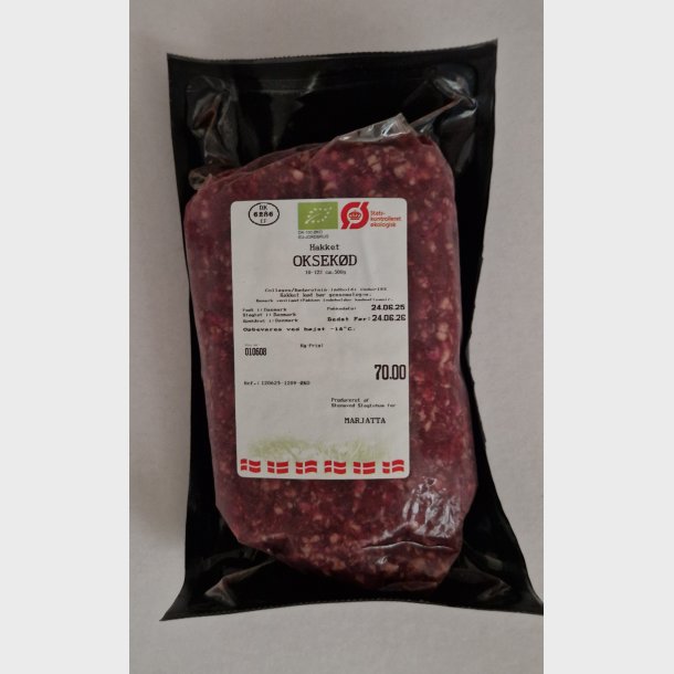 Hakket Oksekd, 500g