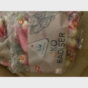 Radiser i pose 250g